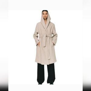 Zara Hooded Coat Small